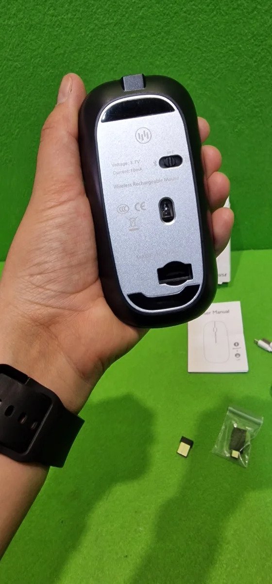 Ratón inalámbrico Bluetooth LED Recargable