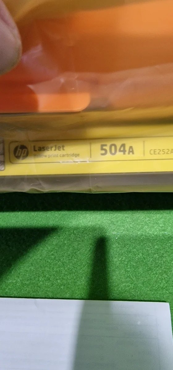 HP 504A CE252A Amarillo