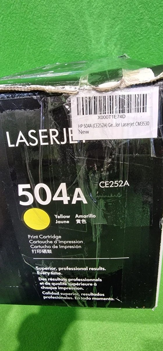 HP 504A CE252A Amarillo