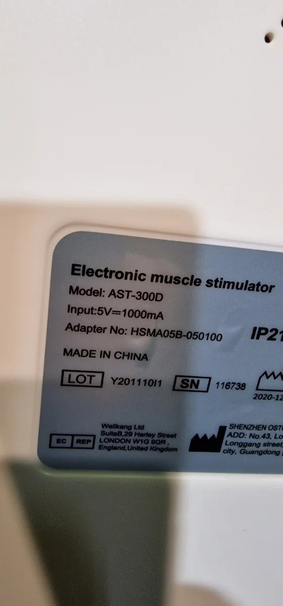 SITO Masajeador de Pies TENS+EMS Doble Estimulación Promover la Circulación de Sangre