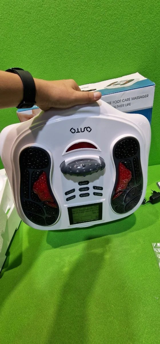 SITO Masajeador de Pies TENS+EMS Doble Estimulación Promover la Circulación de Sangre