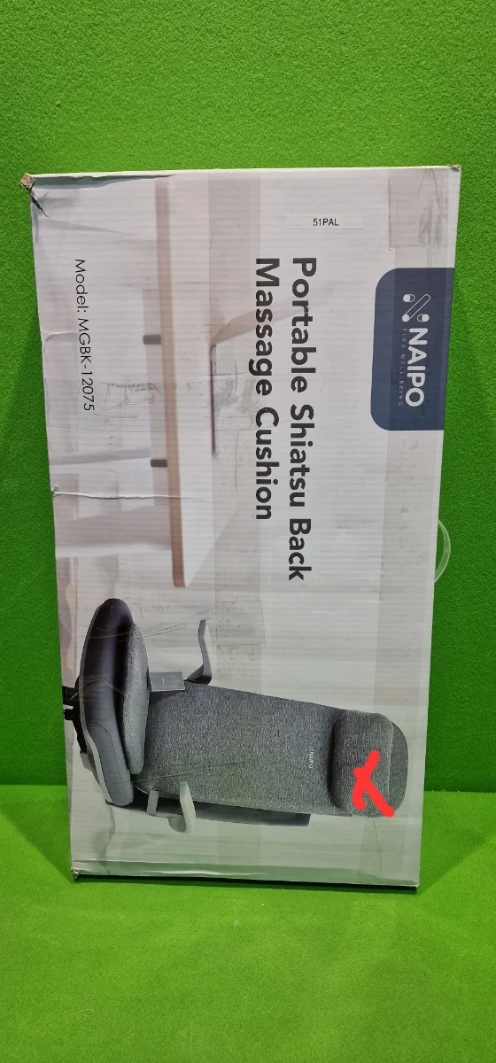 Asiento masajeador cojín de masaje con calor y vibración NAIPO