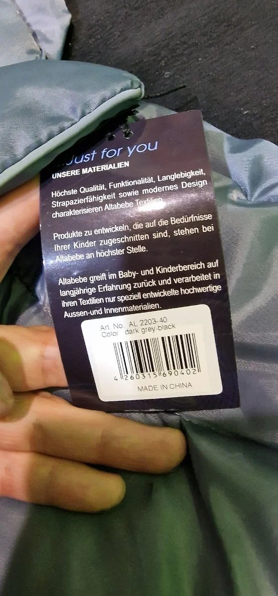 AltaBeBe AL2203-40Basic - Saco de Abrigo de Invierno