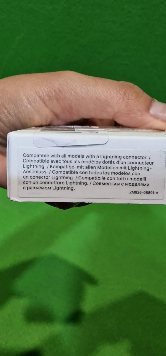 Apple Cable de Conector Lightning a USB (2m)