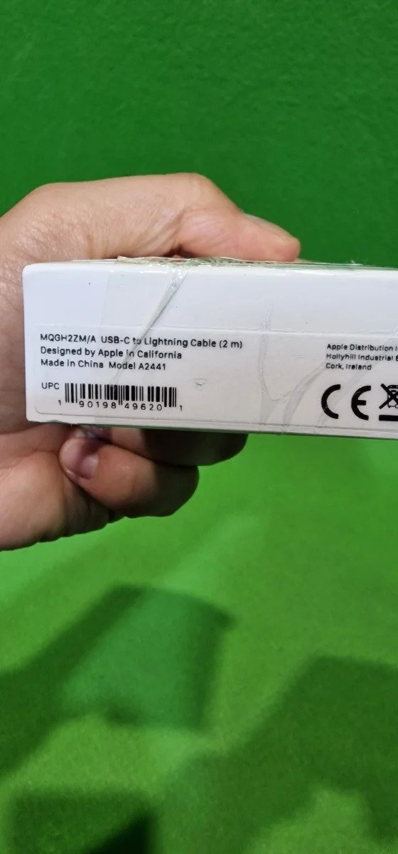 Apple Cable de Conector Lightning a USB (2m)