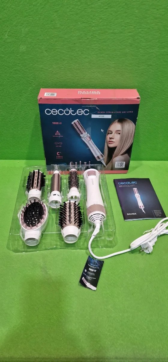 i3467932339.webp Cecotec Cepillo de Aire Bamba CeramicCare 5in1Gyro. 1000 W