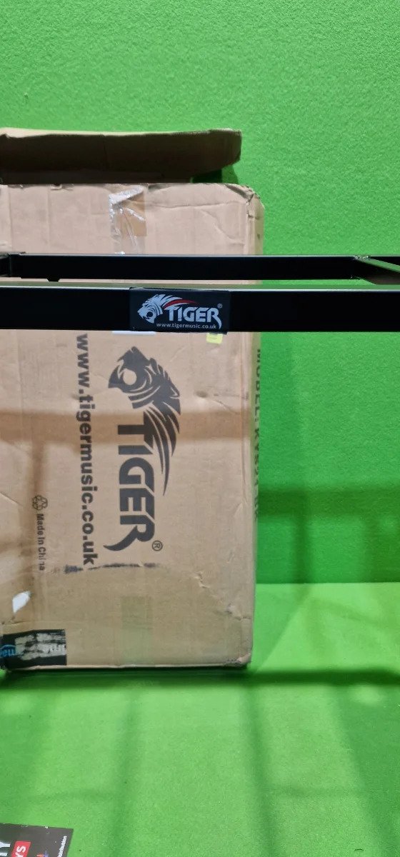 TIGER KYS21-BK Soporte para teclado con plataforma ajustable