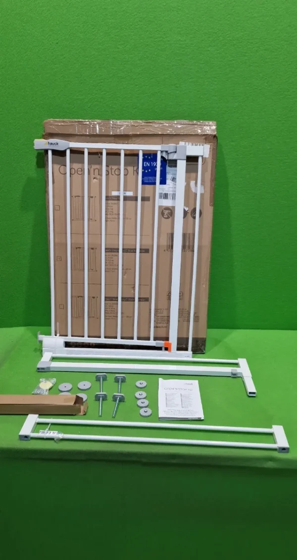 Hauck Puerta de seguridad para escalera/puerta Open N Stop