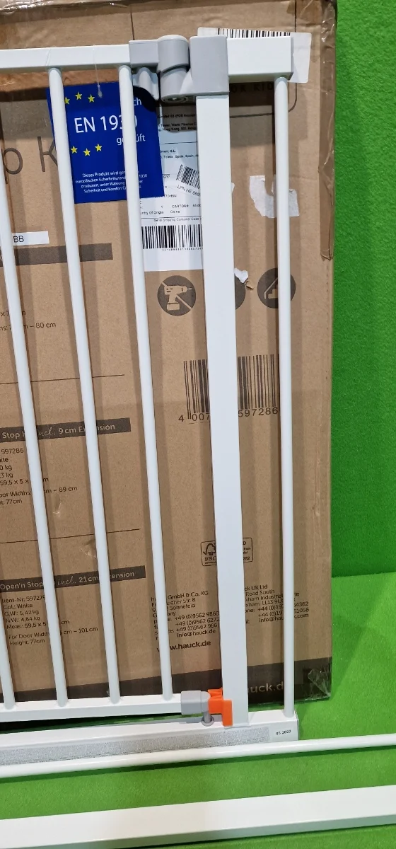 Hauck Puerta de seguridad para escalera/puerta Open N Stop