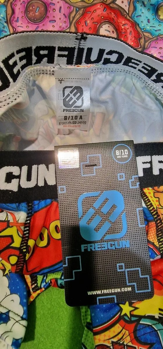 FREEGUN Calzoncillos Niño, Boxer 8 - 10 años
