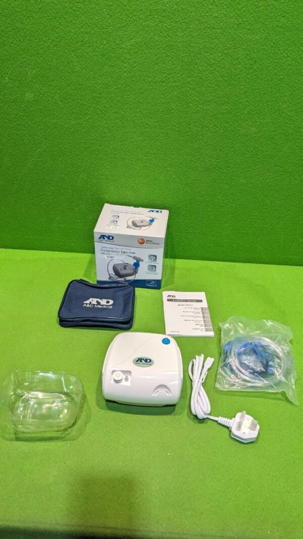 A&D Medical Máquina nebulizadora compacta UN-014 para niños y adultos