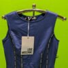 Vestido azul marino sin mangas Love Moschino