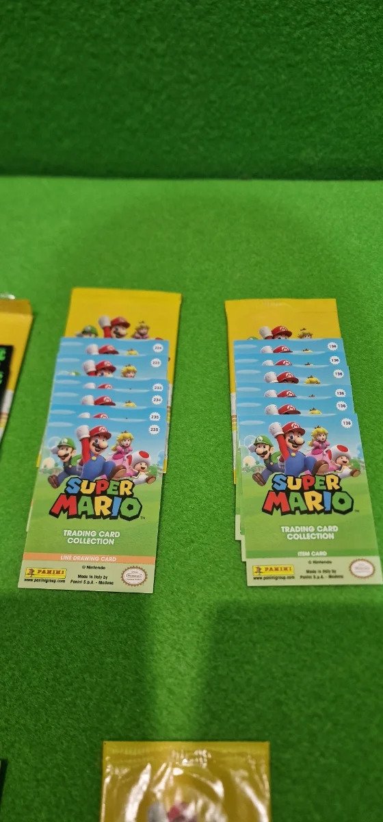 Panini Super Mario TC-Caja metálica con Bolsillos y Tarjetas