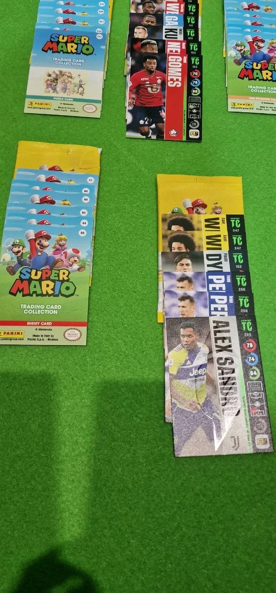 Panini Super Mario TC-Caja metálica con Bolsillos y Tarjetas