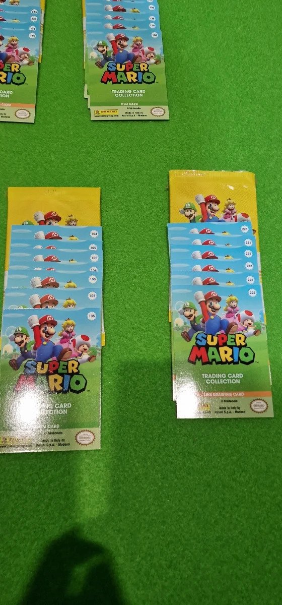 Panini Super Mario TC-Caja metálica con Bolsillos y Tarjetas