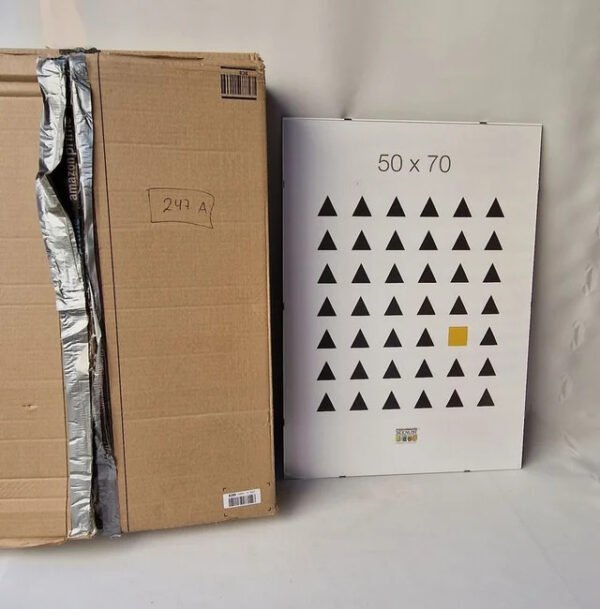 Marco Transparente Vidrio 50 x 70 CM