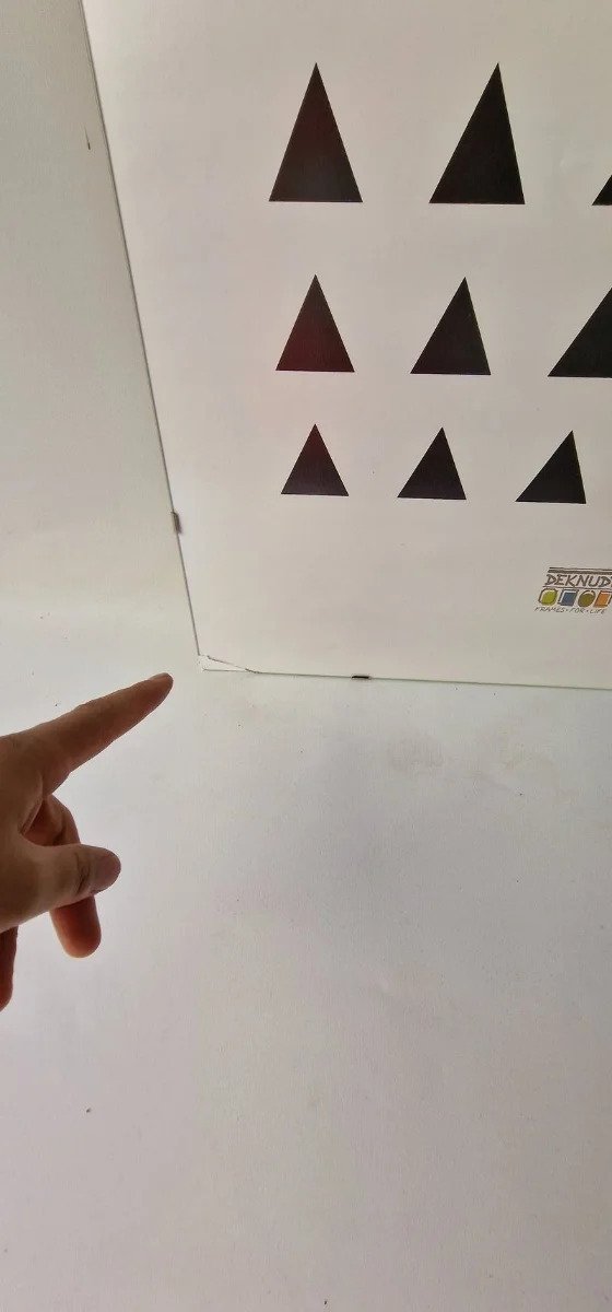 Marco Transparente Vidrio 50 x 70 CM