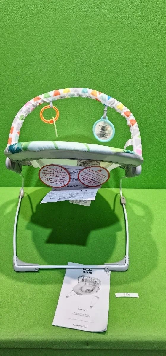 Bright Starts, Hamaca Mecedora para Bebé - Safari Fun