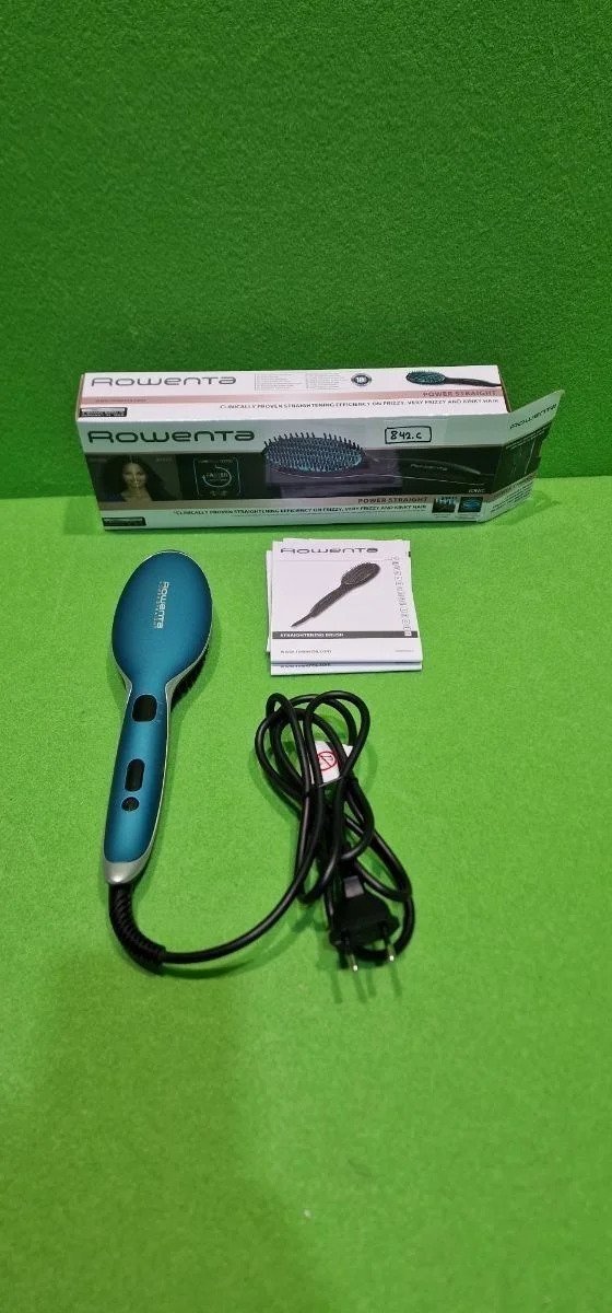 Rowenta Cepillo alisador Power Straight CF5820F0 para cabello muy rizado