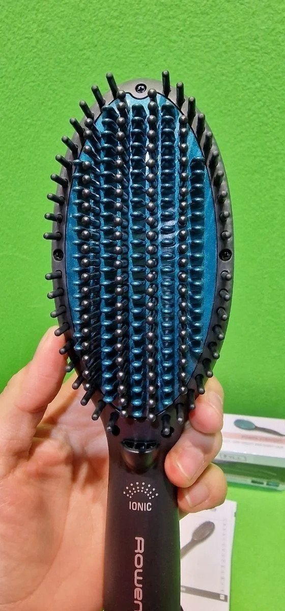 Rowenta Cepillo alisador Power Straight CF5820F0 para cabello muy rizado