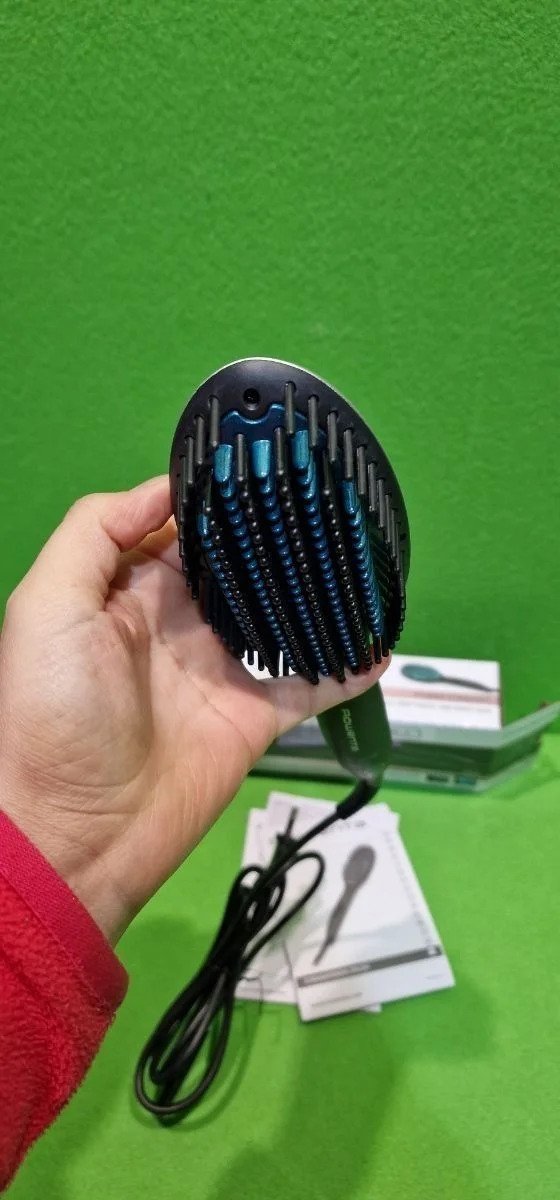 Rowenta Cepillo alisador Power Straight CF5820F0 para cabello muy rizado