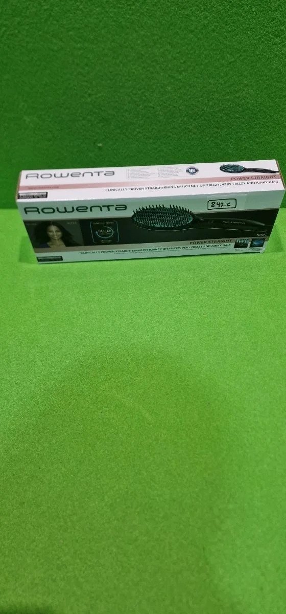 Rowenta Cepillo alisador Power Straight CF5820F0 para cabello muy rizado