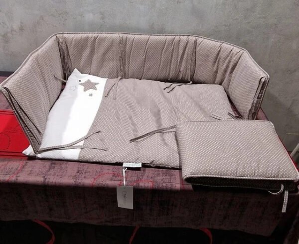 Vestidura para minicuna pirulos