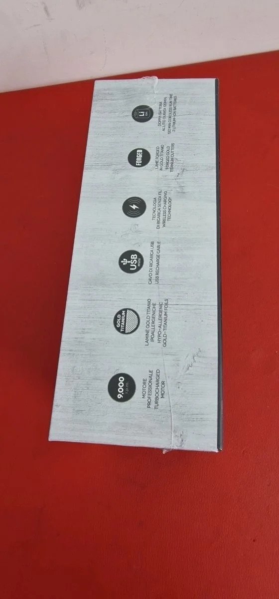 GAMMAPIU' PRODIGY Maquinilla de afeitar eléctrica inalámbrica para barba