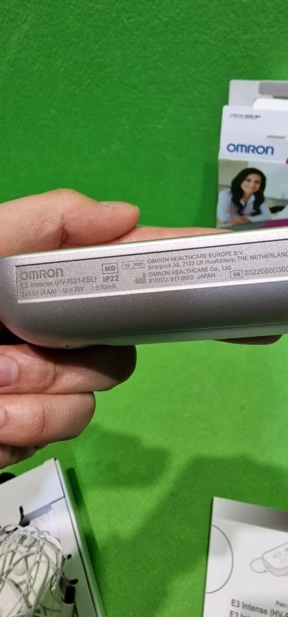 OMRON E3 Intense Electroestimulador portátil