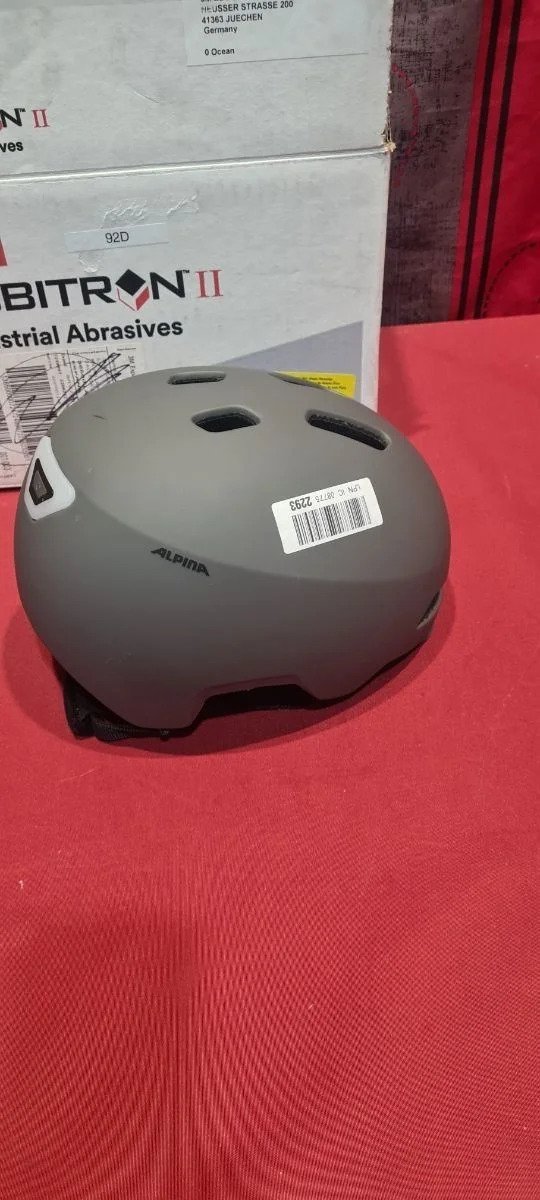 Casco ALPINA Brooklyn Café/Gris Mate Tamaño: 52-57 cm