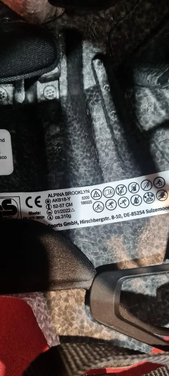 Casco ALPINA Brooklyn Café/Gris Mate Tamaño: 52-57 cm