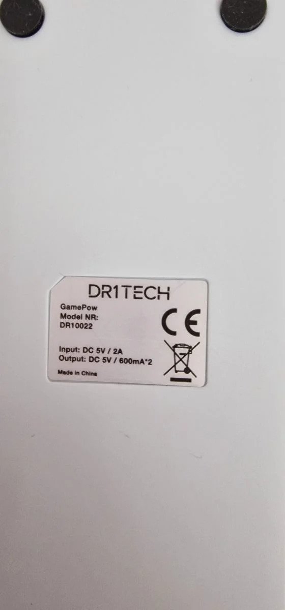 DR1TECH GamePow Cargador para Mando PS5