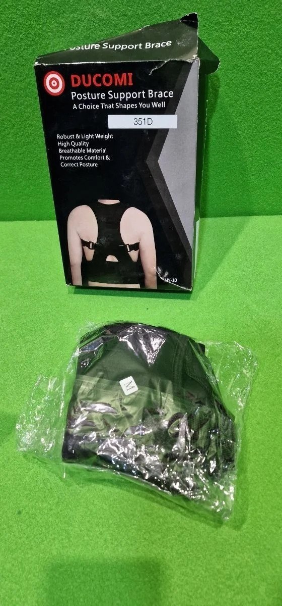 Ducomi Corrector de Espalda y Hombro Ajustable
