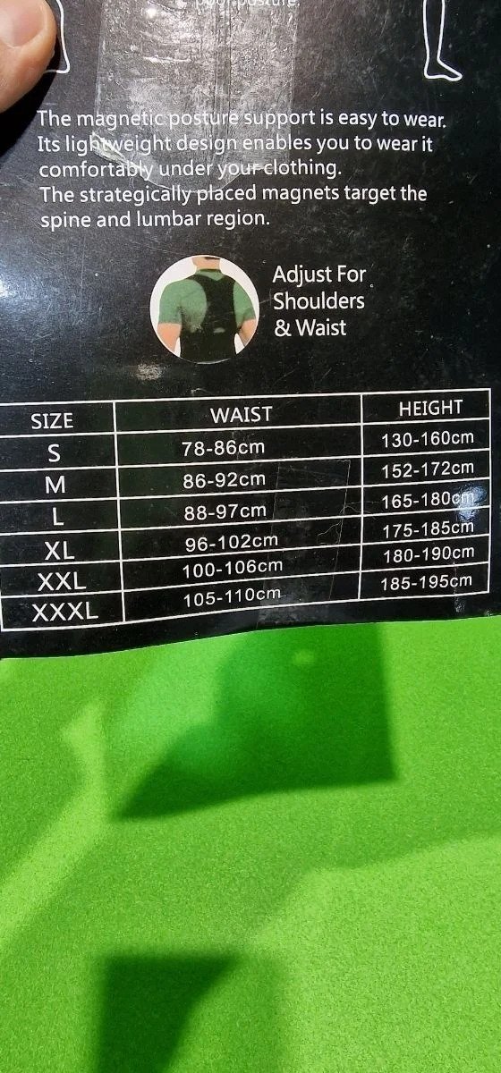 Ducomi Corrector de Espalda y Hombro Ajustable