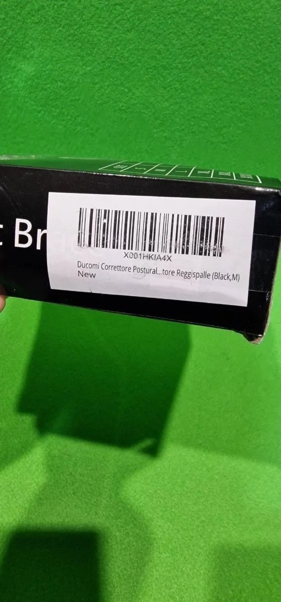 Ducomi Corrector de Espalda y Hombro Ajustable