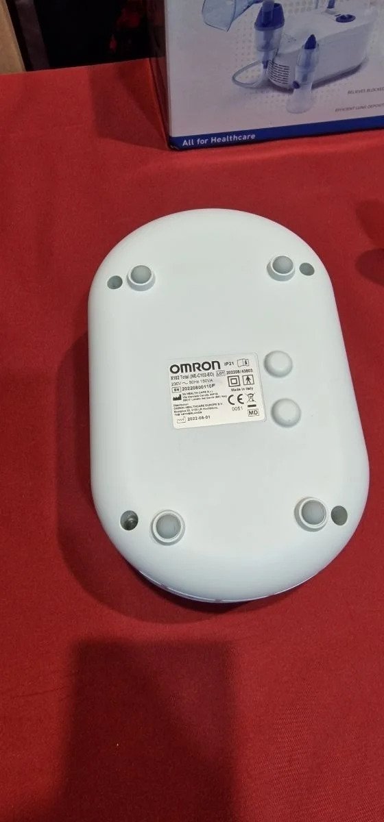 Omron - Nebulizador X102 con lavado nasal 2 en 1