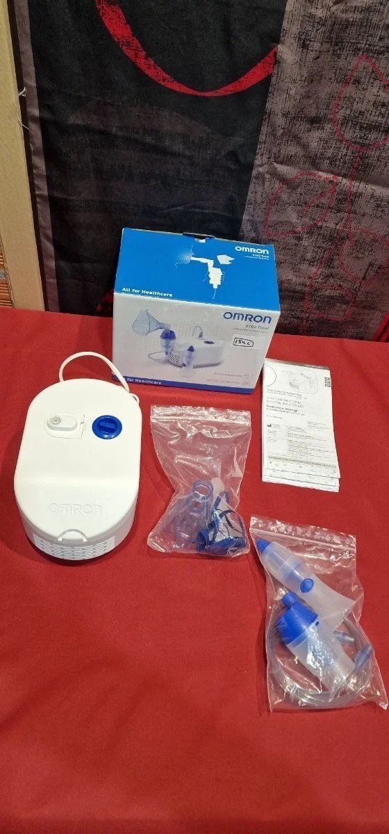 Omron - Nebulizador X102 con lavado nasal 2 en 1