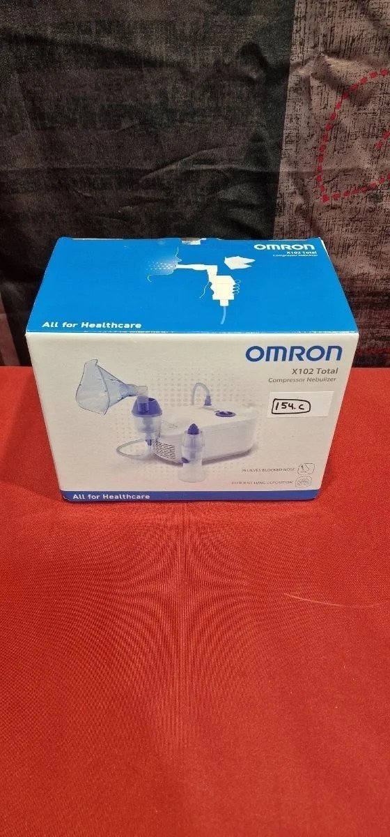 Omron - Nebulizador X102 con lavado nasal 2 en 1