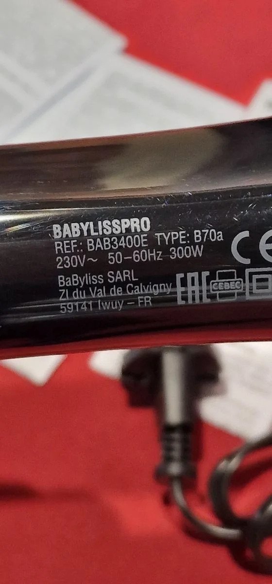 Babyliss BAB3400E Airstyler Trio - Cepillo de pelo 