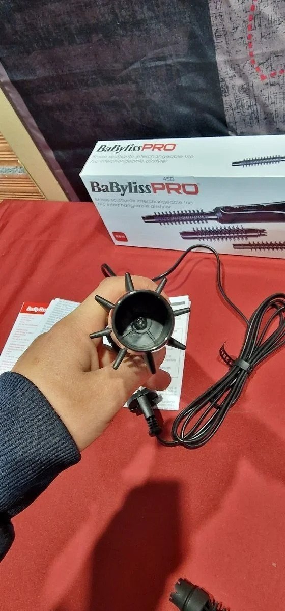 Babyliss BAB3400E Airstyler Trio - Cepillo de pelo 