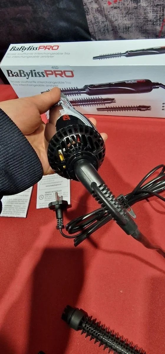 Babyliss BAB3400E Airstyler Trio - Cepillo de pelo 