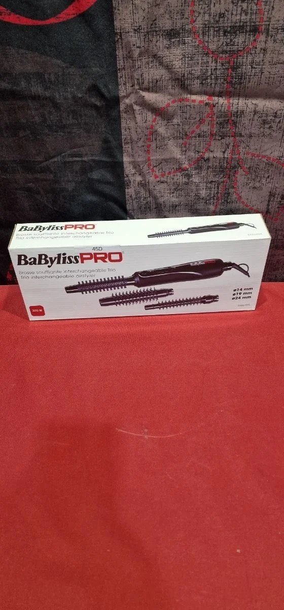 Babyliss BAB3400E Airstyler Trio - Cepillo de pelo 