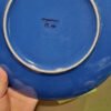 Amazon Basics - Vajilla de gres, color Azul marino, 11 piezas