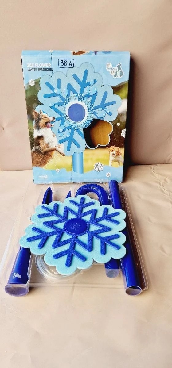 Pulverizador de flores de hielo CoolPets Rocía agua