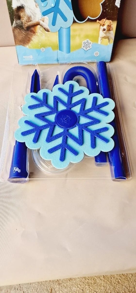 Pulverizador de flores de hielo CoolPets Rocía agua