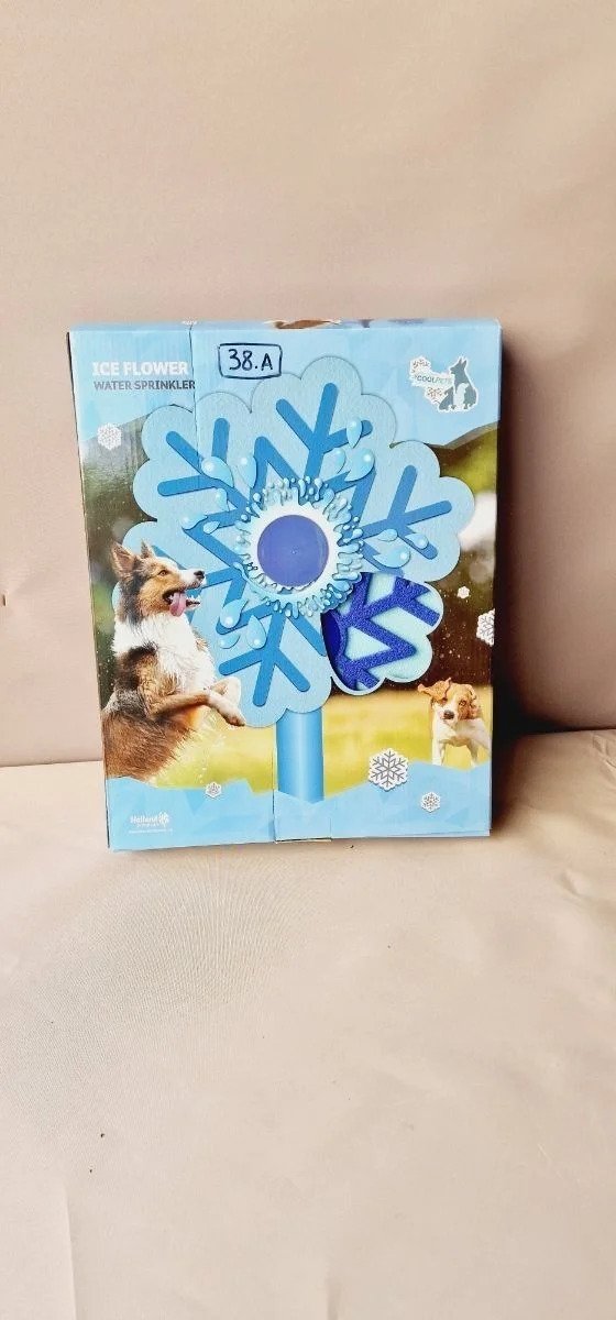 Pulverizador de flores de hielo CoolPets Rocía agua