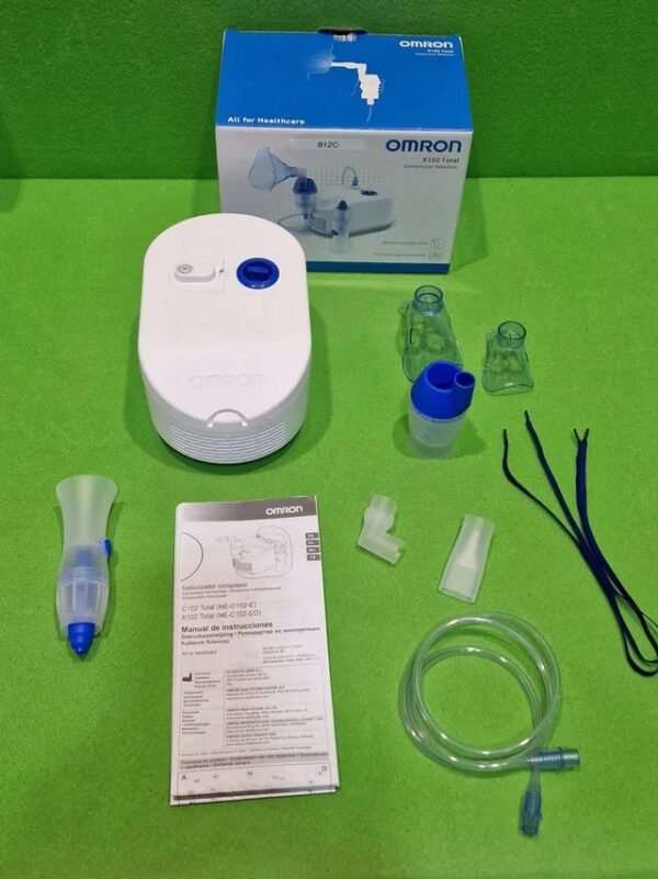 Omron - Nebulizador X102 con lavado nasal 2 en 1
