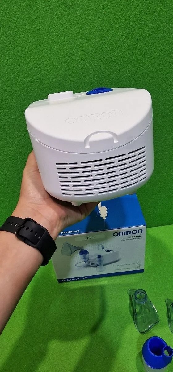 Omron - Nebulizador X102 con lavado nasal 2 en 1