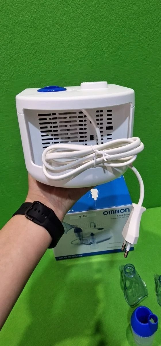 Omron - Nebulizador X102 con lavado nasal 2 en 1