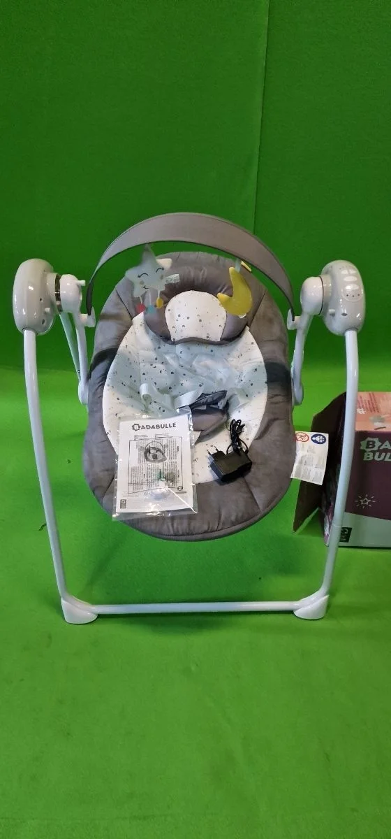 Hamaca y columpio para bebés eléctrico Badabulle Comfort Moonlight